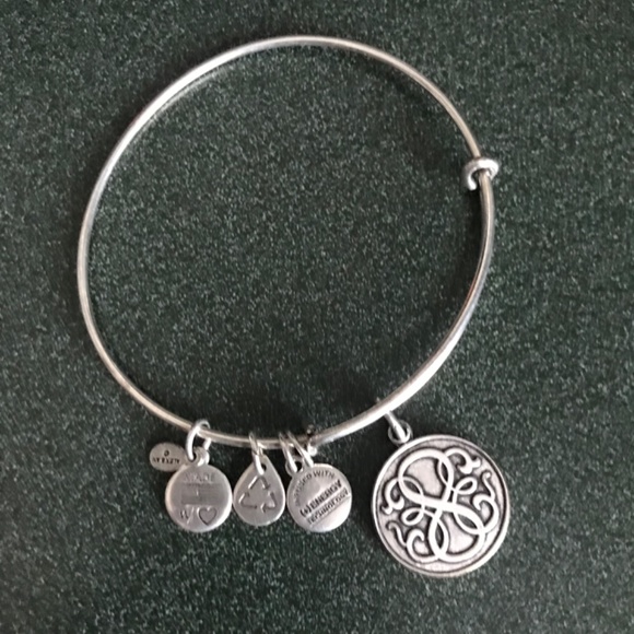 Alex and Ani Silver Expandable Wire Bracelet 2013 - Picture 4 of 16